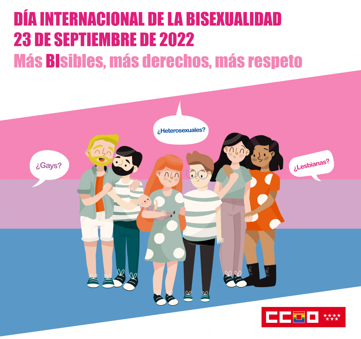 23 de septiembre: Da Internacional de la Bisexualidad