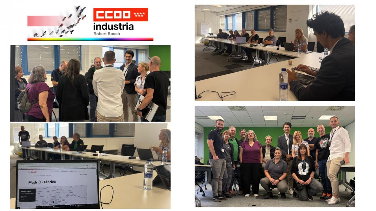 Visita CCOO Federación Industria Madrid- Robert Bosch