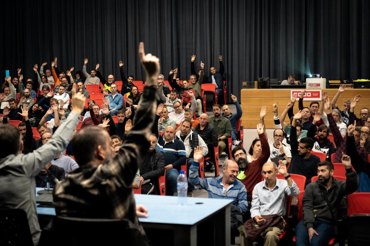 Asamblea Ratificacin Preacuerdo Convenio Colectivo de la industria, servicios e instalaciones del metal de la comunidad de Madrid