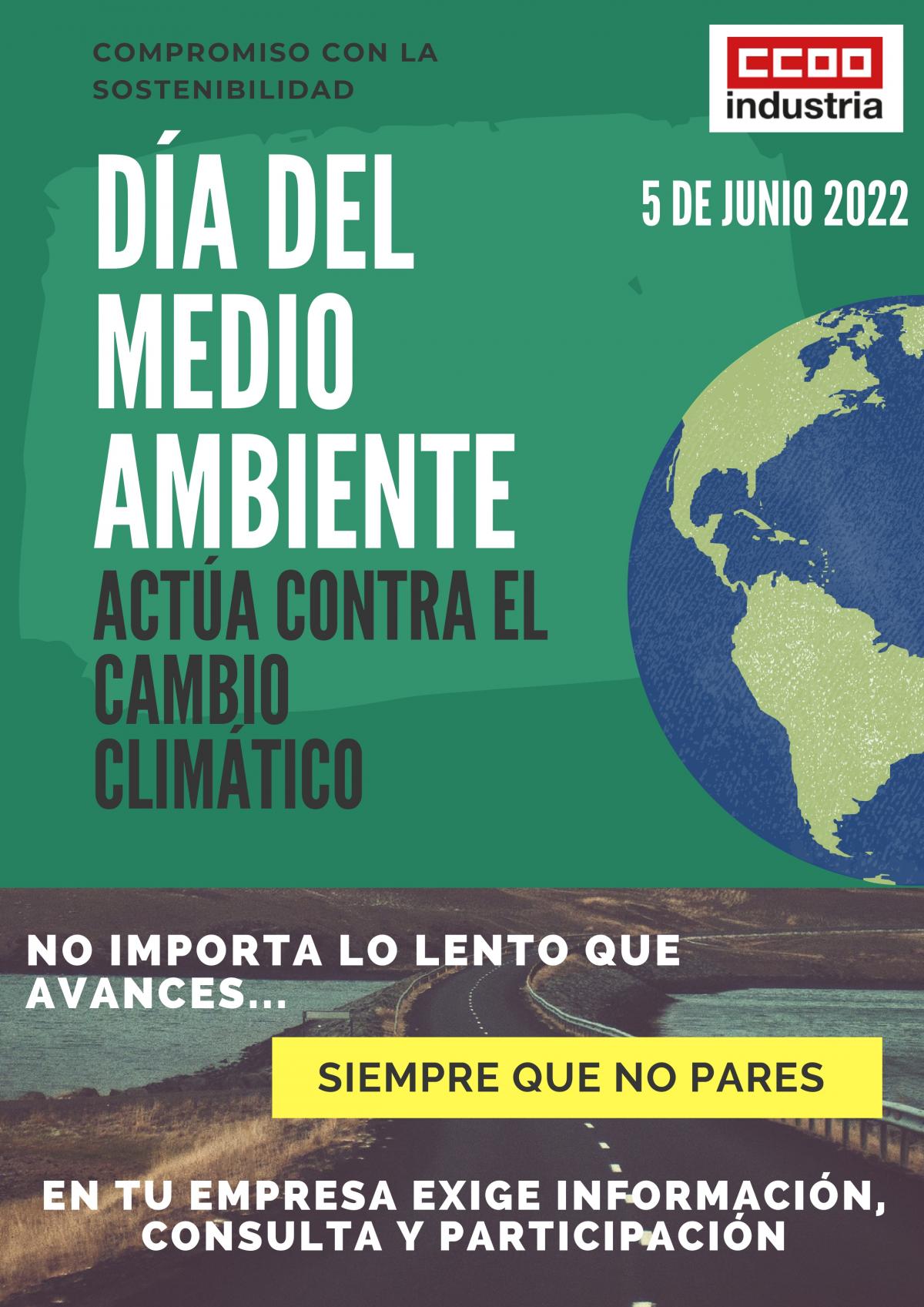 5 DE JUNIO, DA MUNDIAL DEL MEDIO AMBIENTE
