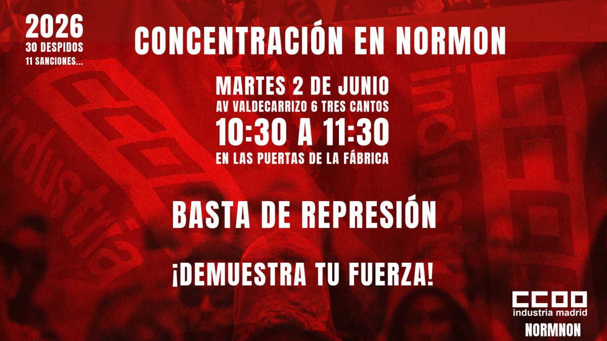 Normon CCOO FIM