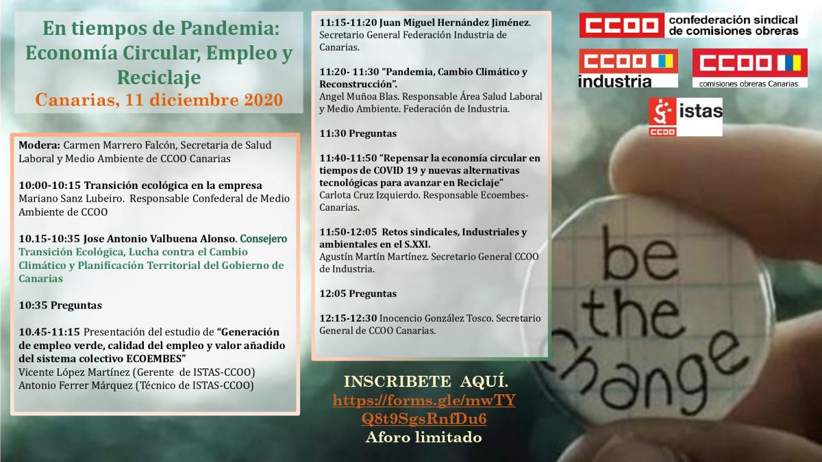 Cartel jornada Canarias
