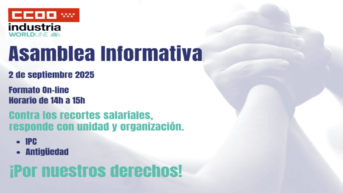 Cartel Asamblea Worldline