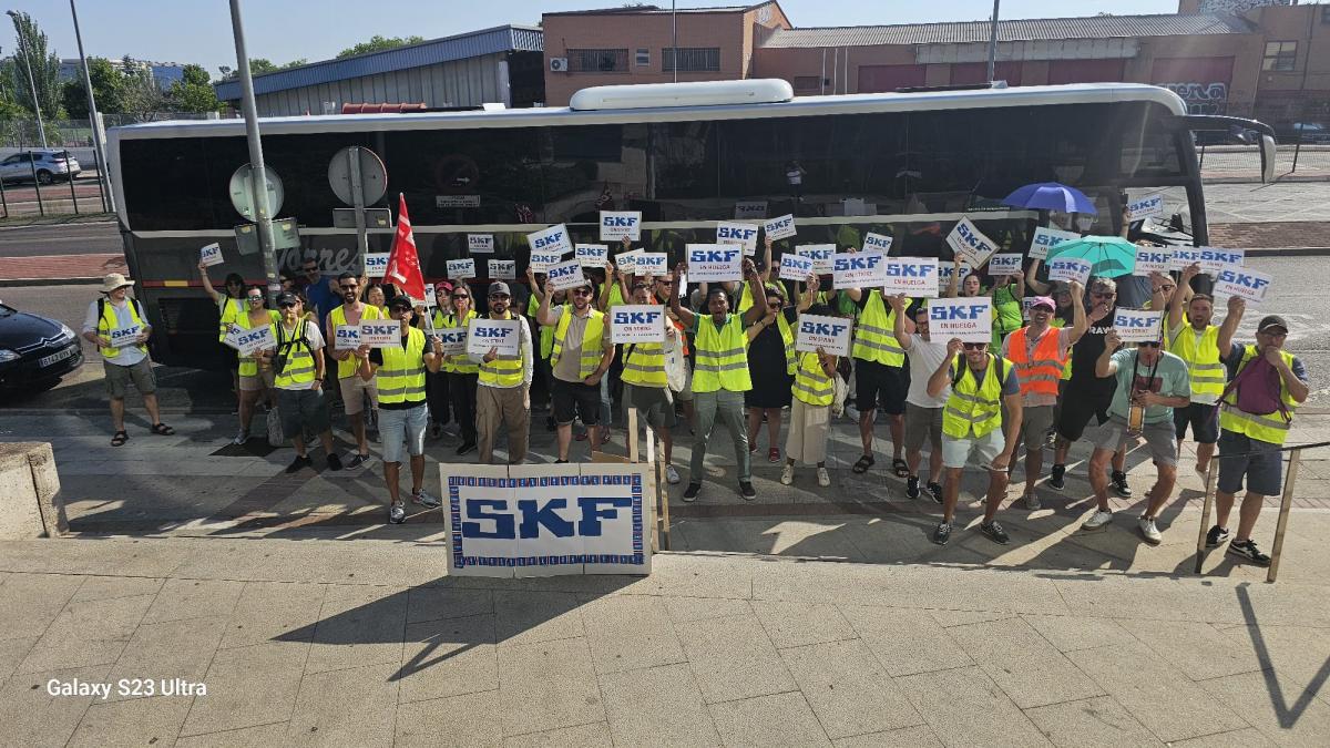 SKF CCOO Conflicto