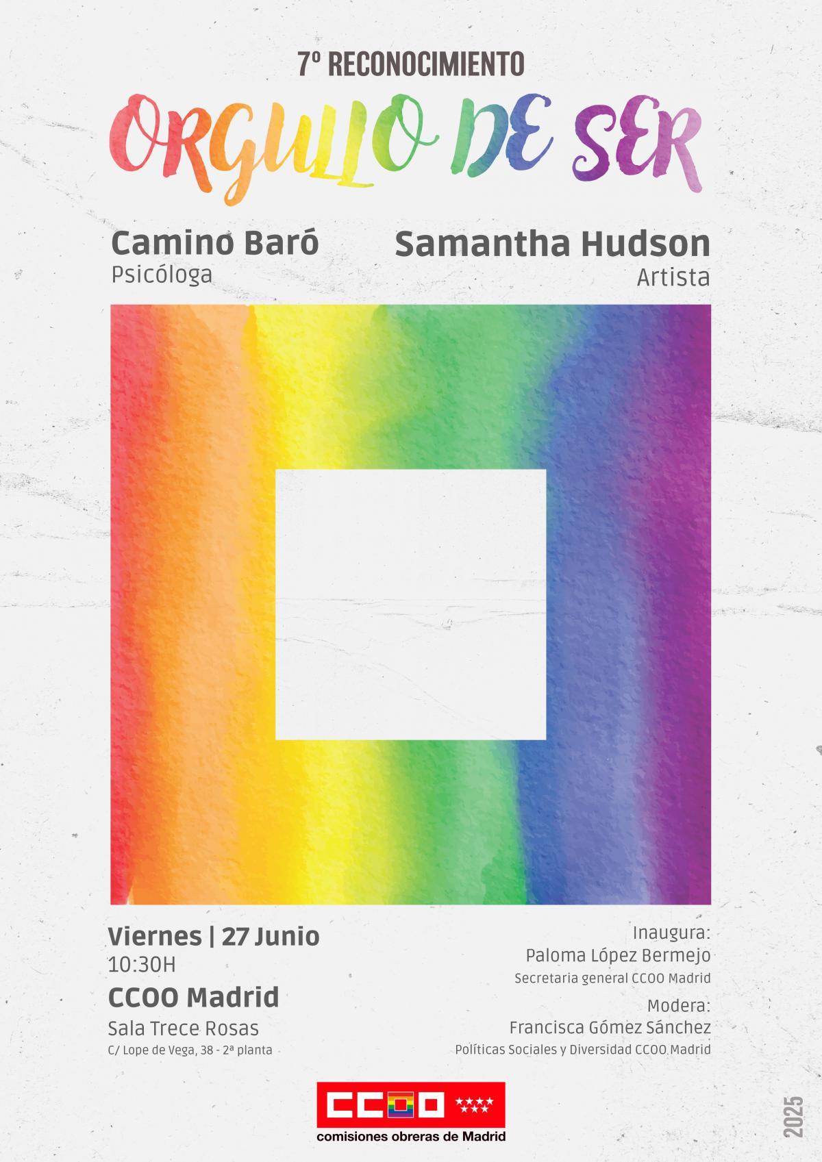 Cartel orgullo de ser