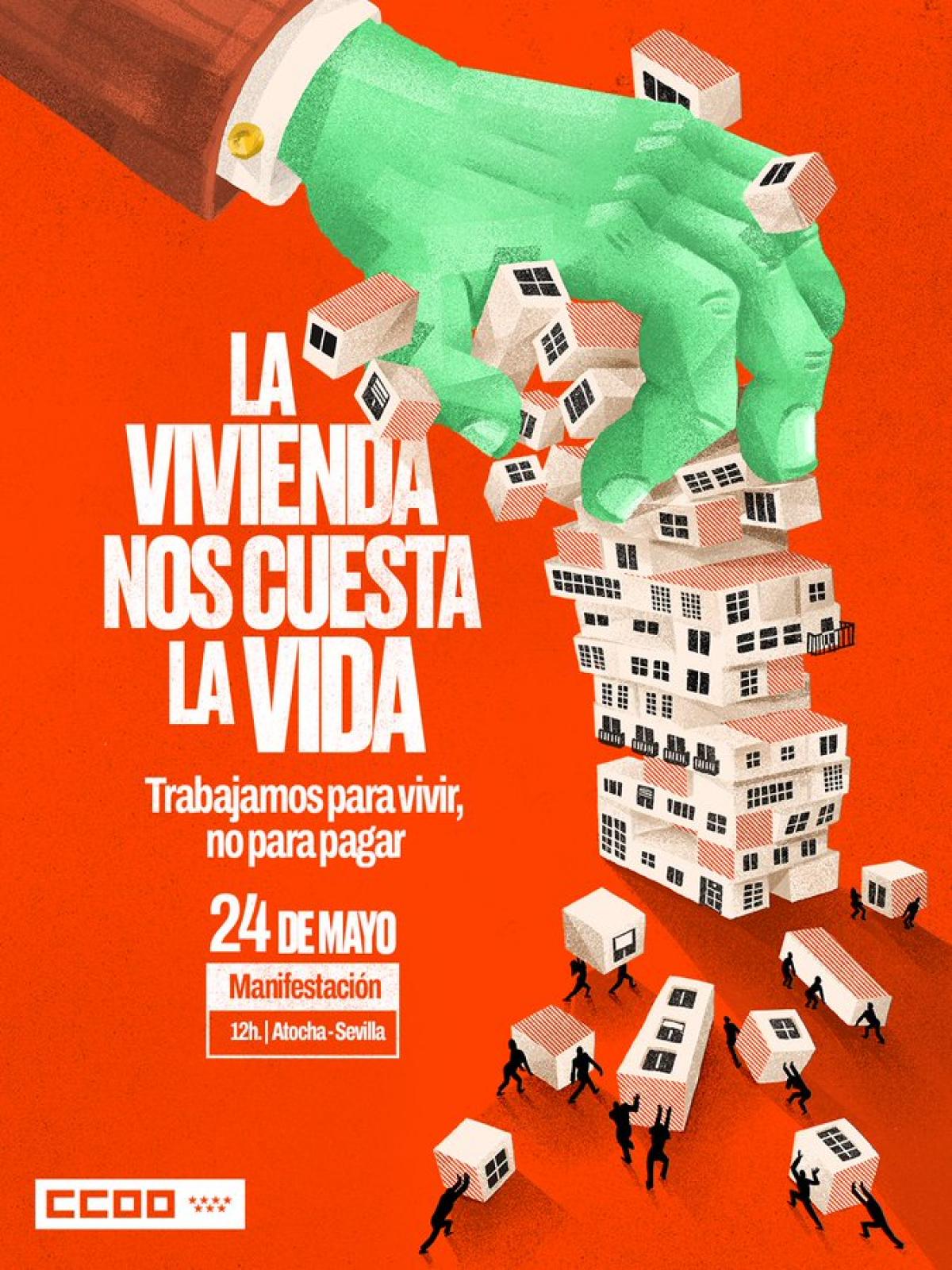La vivienda nos cuesta la vida.