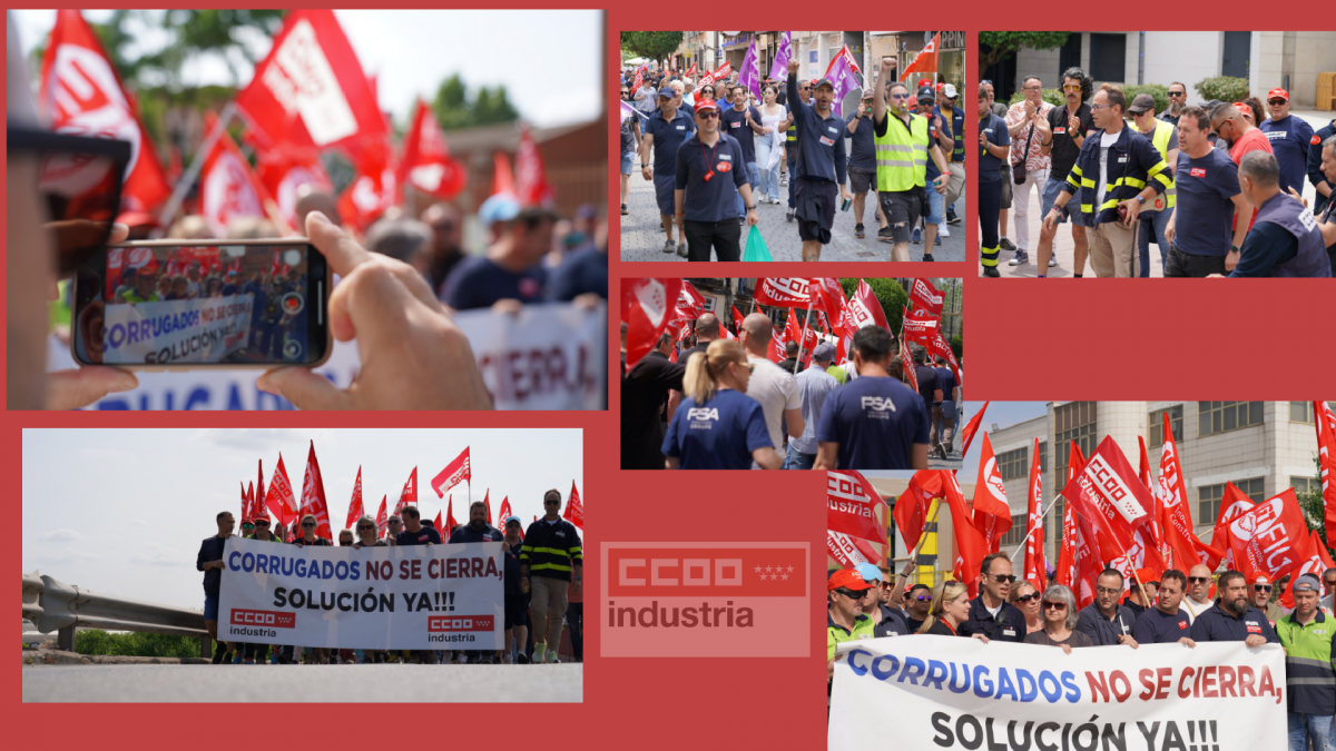 Manifestacin Corrugados Getafe Solucin YA