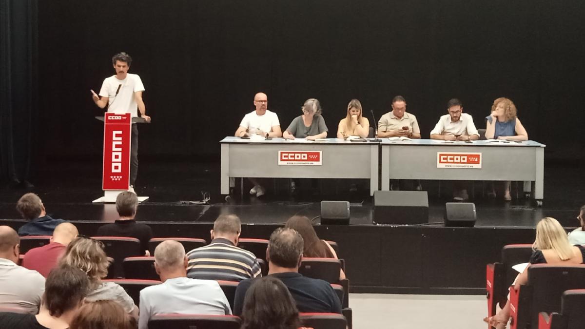 Consejo CCOO Madrid Alfredo Villafranca Secretario General FIM