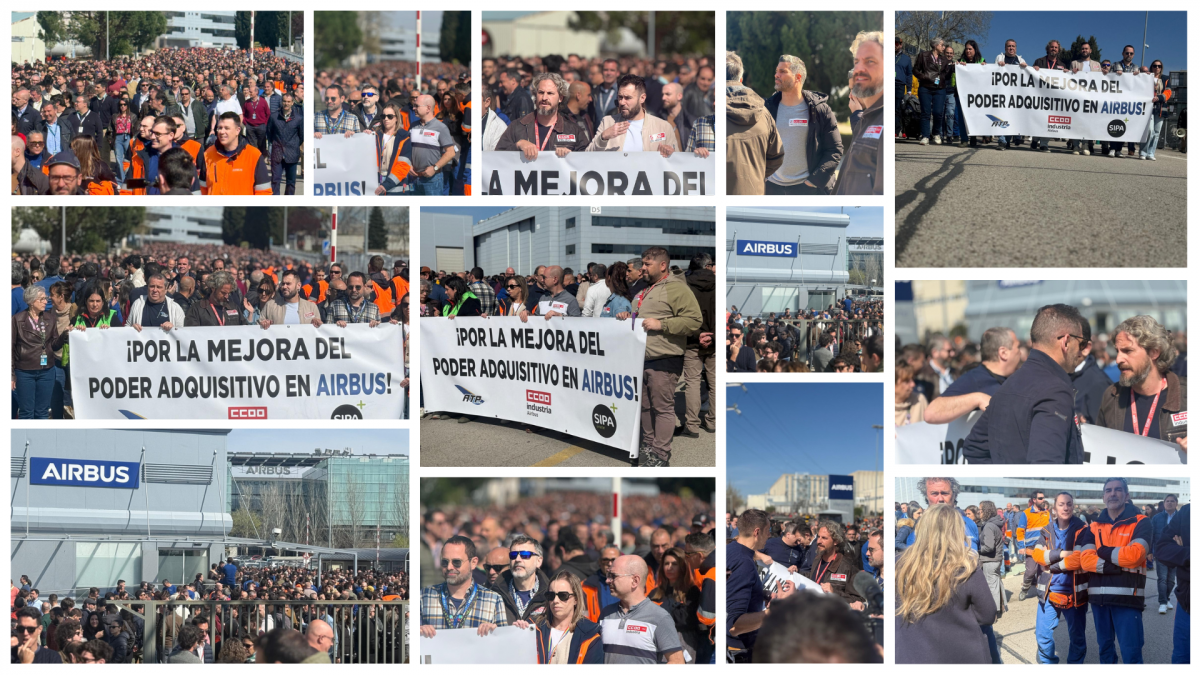 20260323 Movilizaciones Airbus Getafe