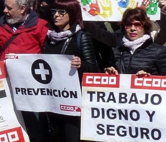 Concentracin contra la siniestralidad laboral en Navarra