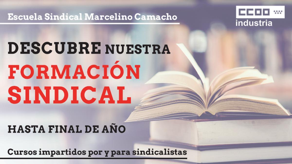Banner Formación Sindical Escuela Sindical Marcelino Camacho