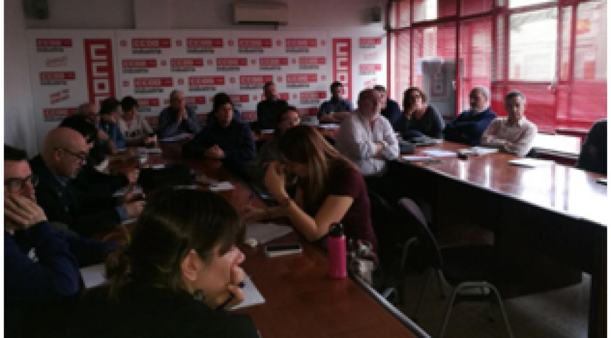 Participantes en la jornada El medio ambiente nos une