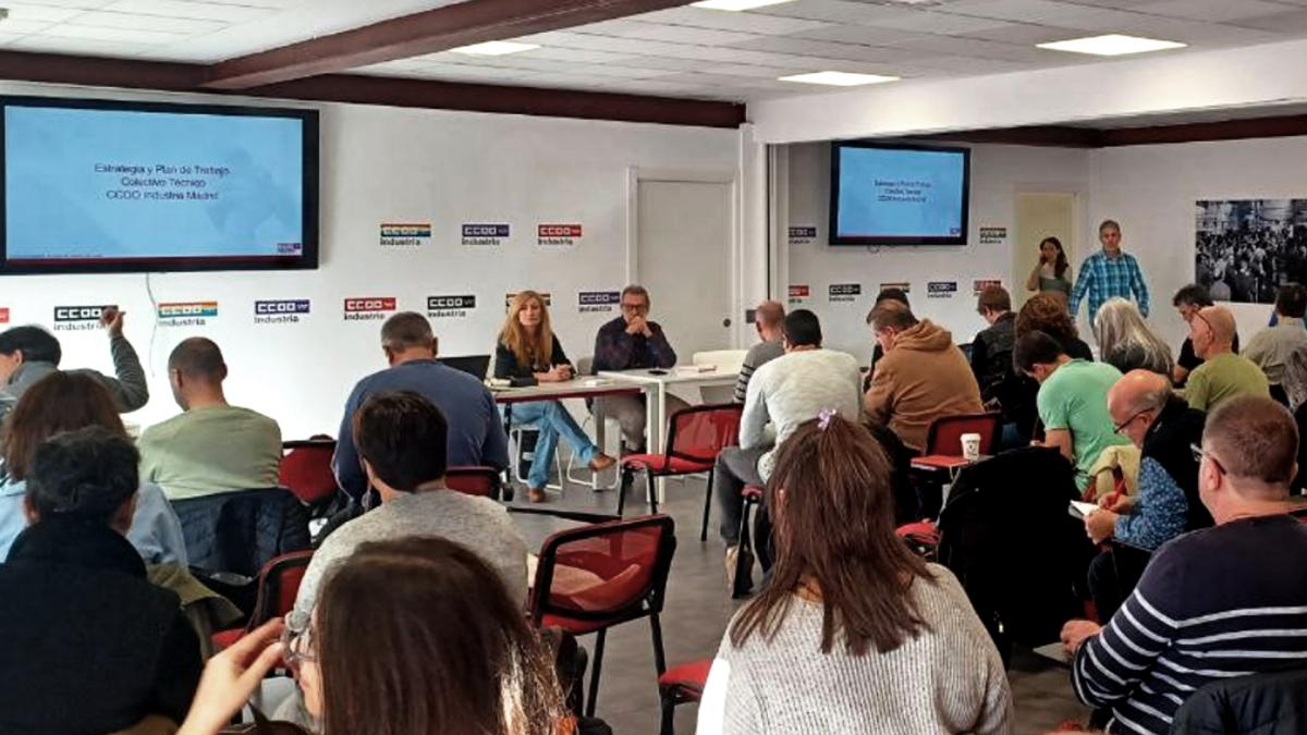 19 de febrero 2025 | Jornada CCOO Industria Madrid planes estratgicos para Comits de Empresa Europeos y el Colectivo Tcnico